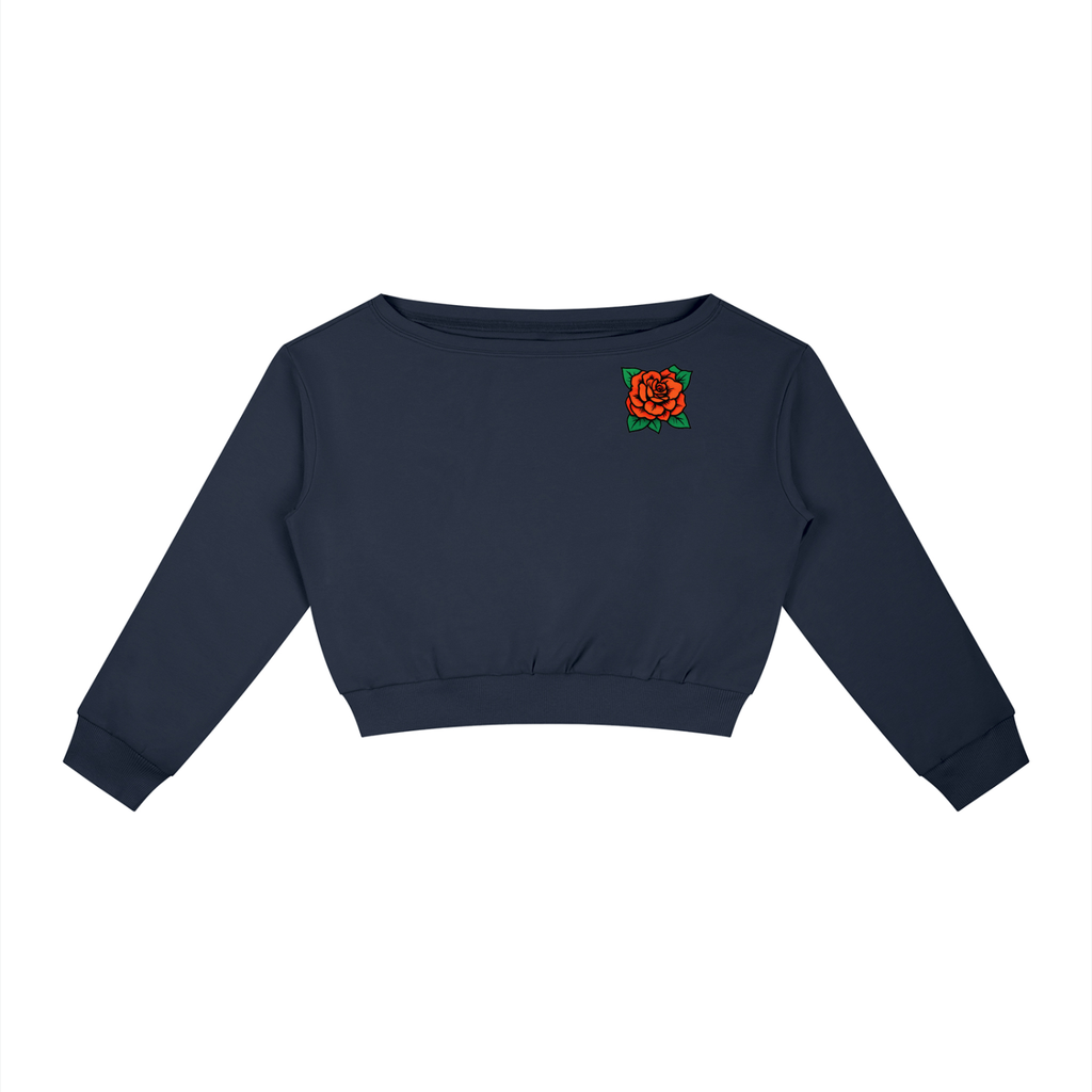 Women's Off-Shoulder Sweatshirt