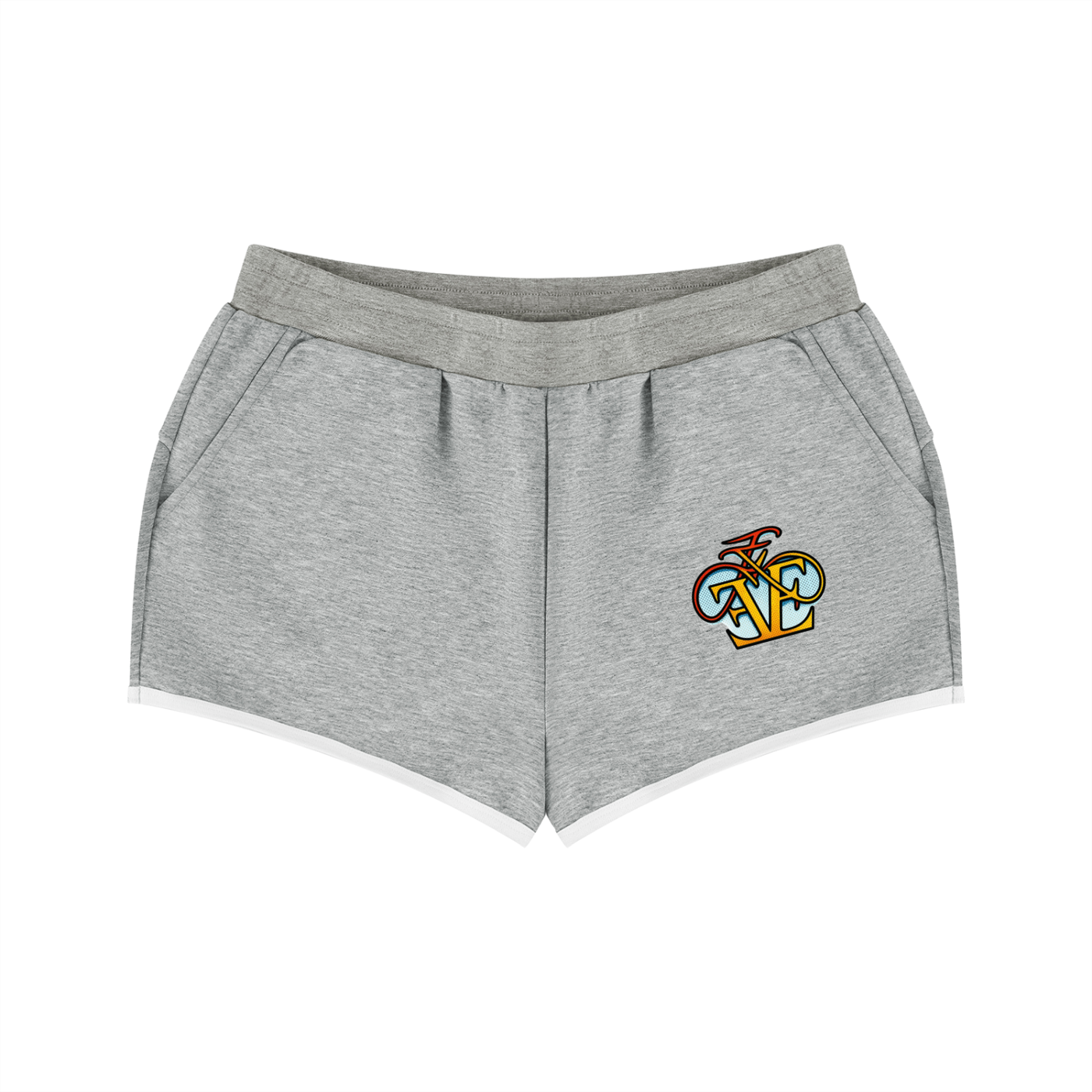Women's Retro Contrast Binding Shorts