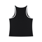 Women's Color Block Cropped Tank Top