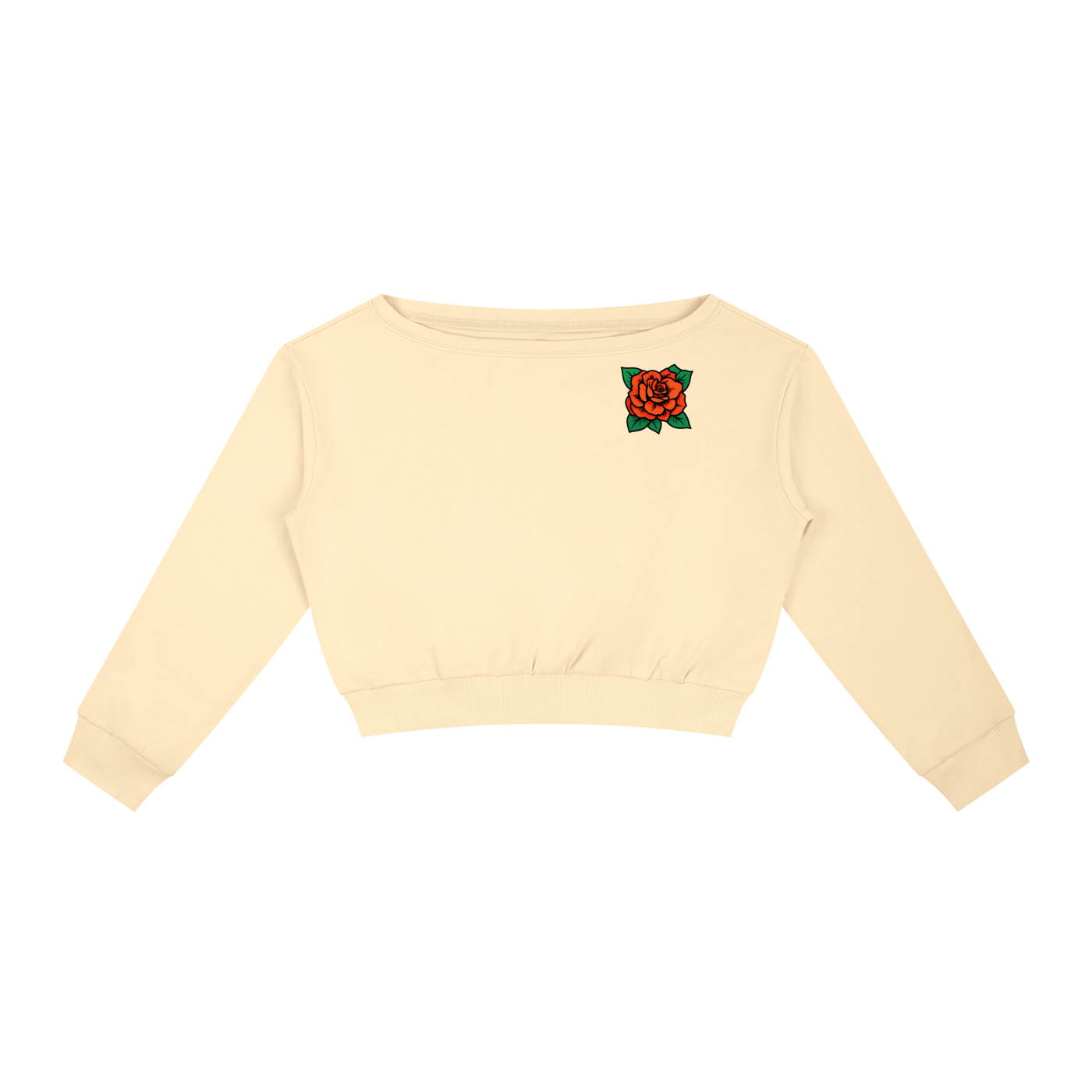 Women's Off-Shoulder Sweatshirt