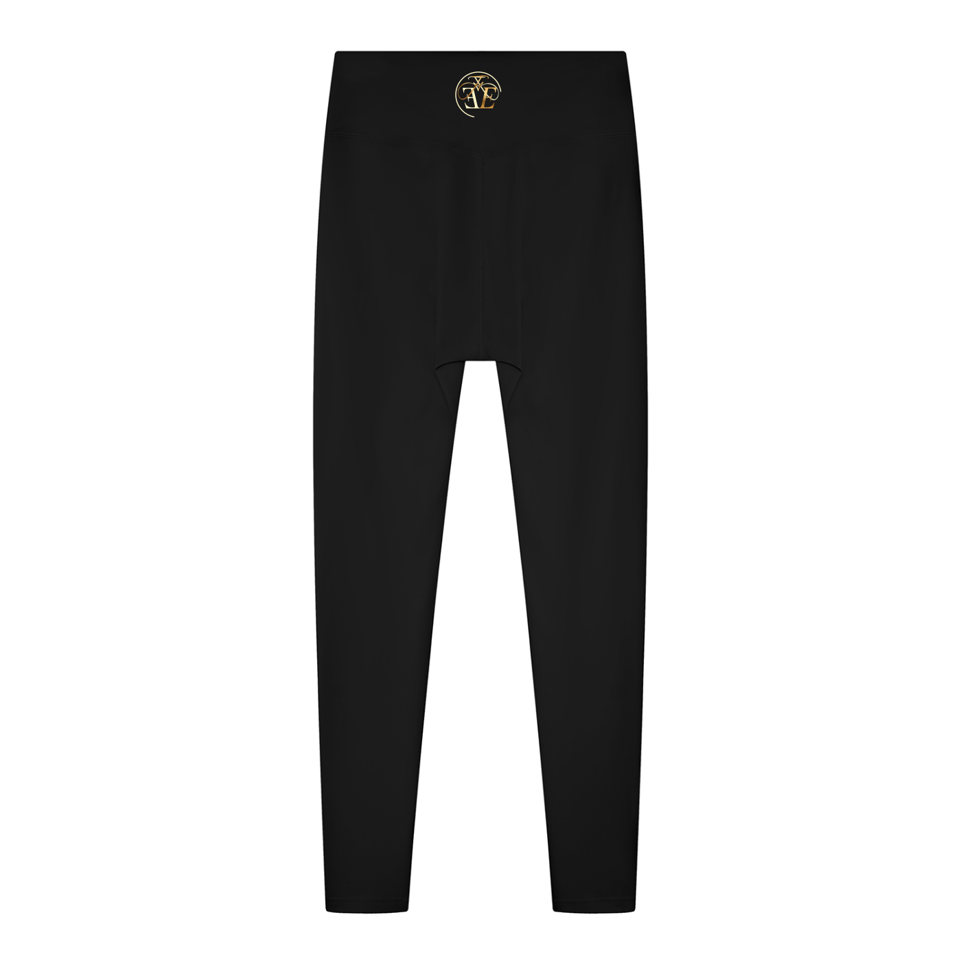 Women's Solid High Rise Leggings