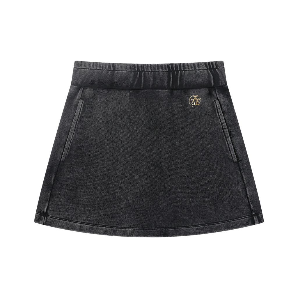 Women's Mineral Wash Mini Skirt