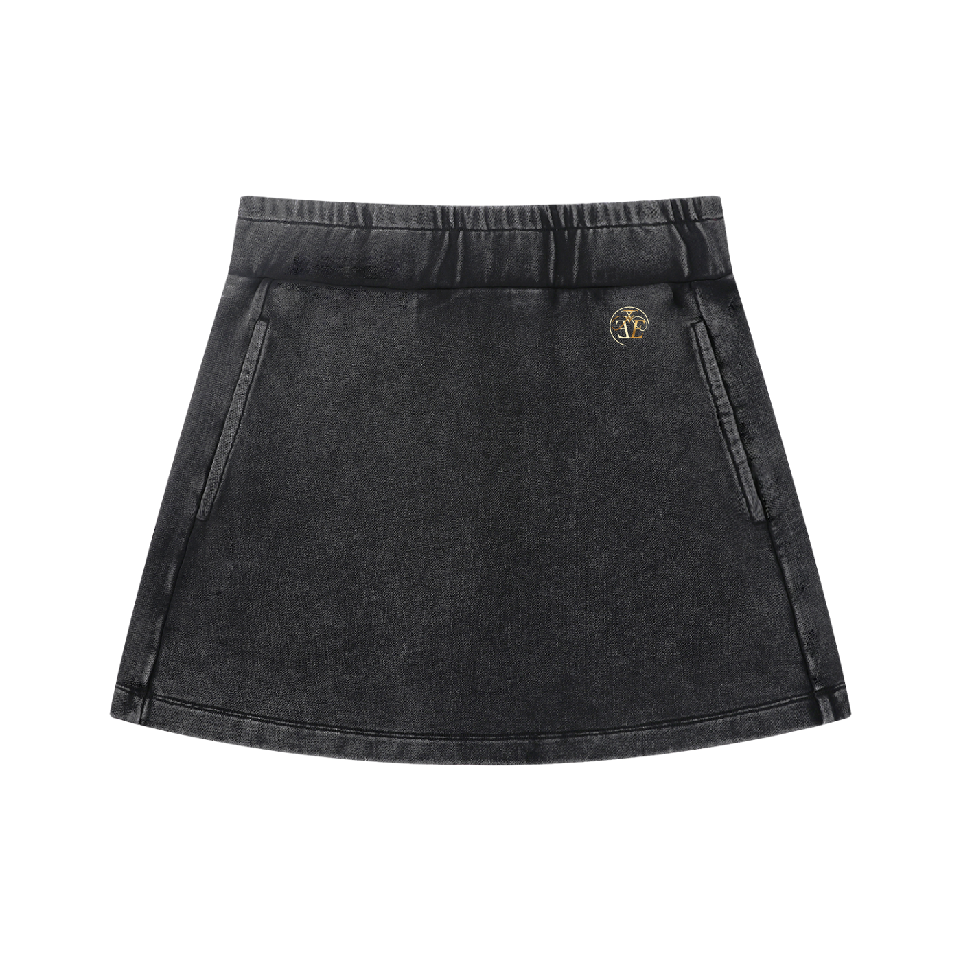 Women's Mineral Wash Mini Skirt