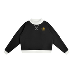 Women’s Mock Neck Crewneck Sweatshirt