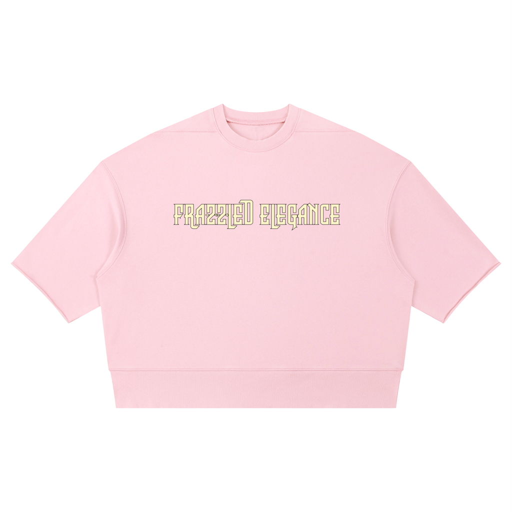 Unisex Mineral Wash Boxy Raw Edge T-Shirt