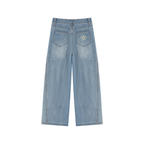 Women’s Vintage Wash High Rise Wide Leg Jeans