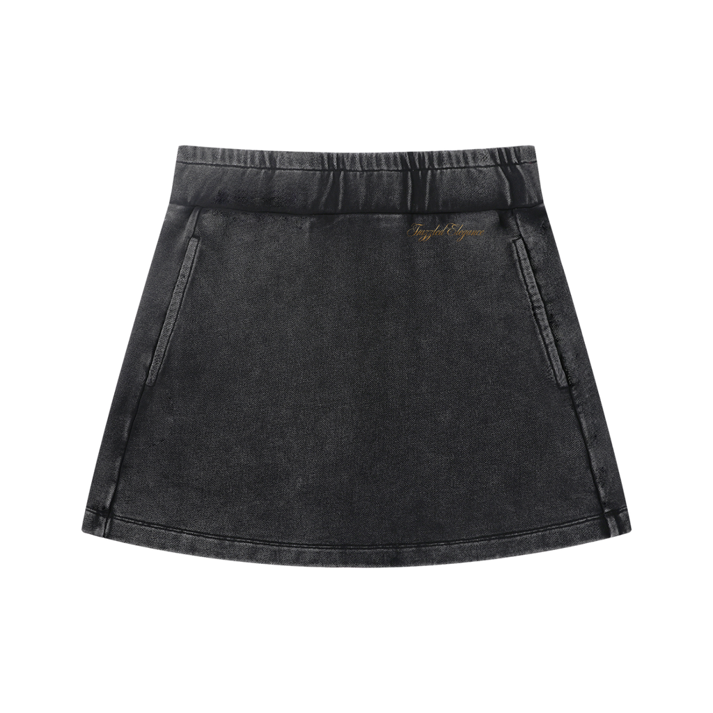 Women's Mineral Wash Mini Skirt