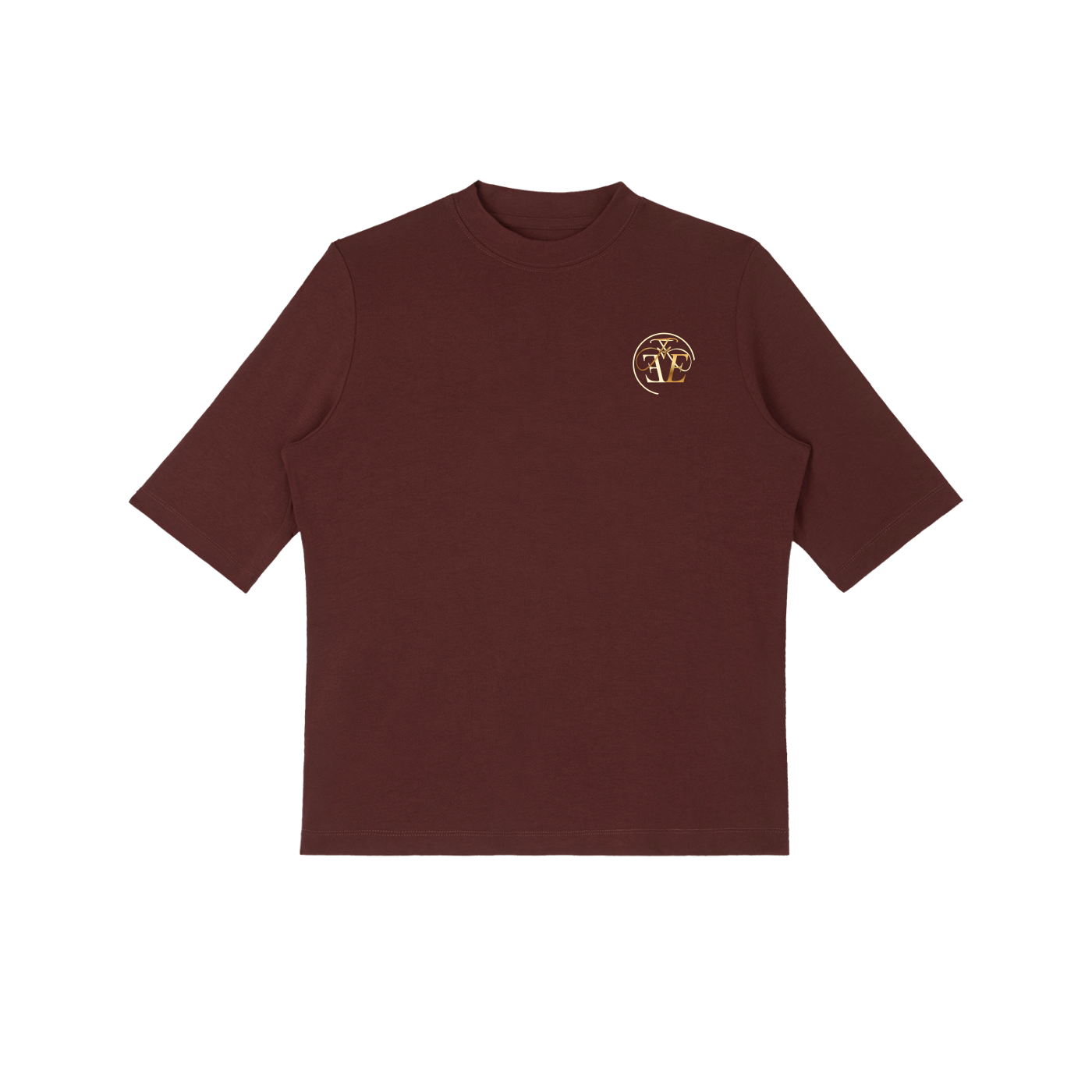 Essential Mock Neck Short Sleeve T-Shirt