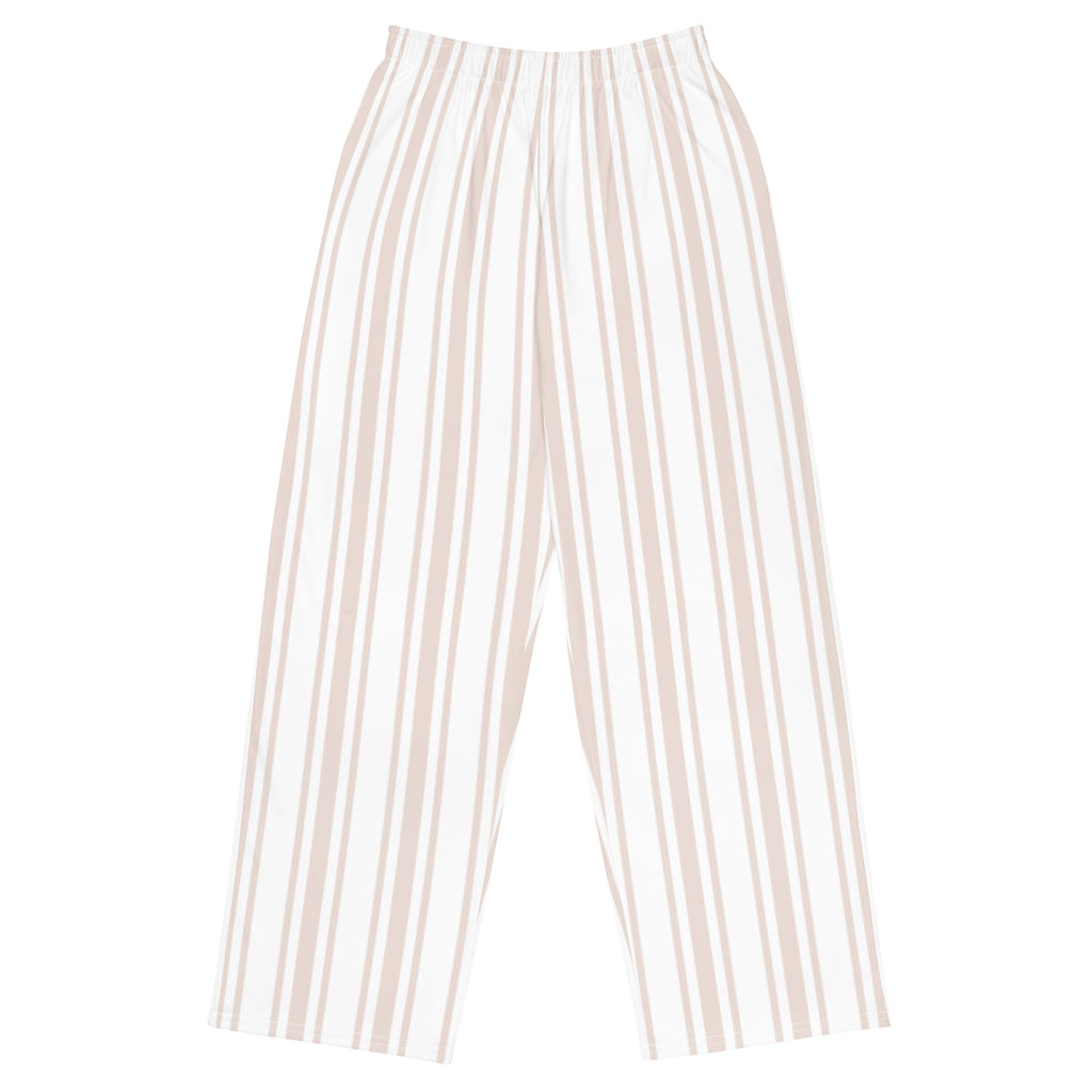 All-over print unisex wide-leg pants