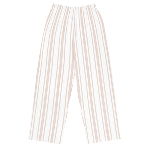 All-over print unisex wide-leg pants