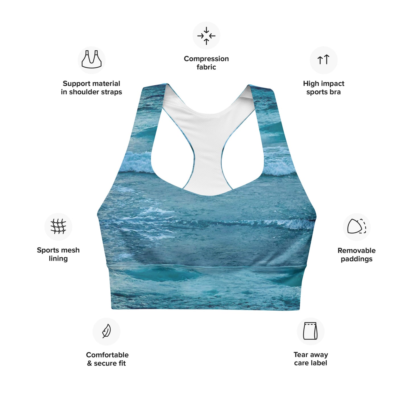 Mi Longline Sports Bra