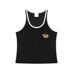 Women's Color Block Cropped Tank Top