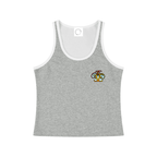 Women's Color Block Cropped Tank Top