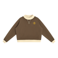 Women’s Mock Neck Crewneck Sweatshirt