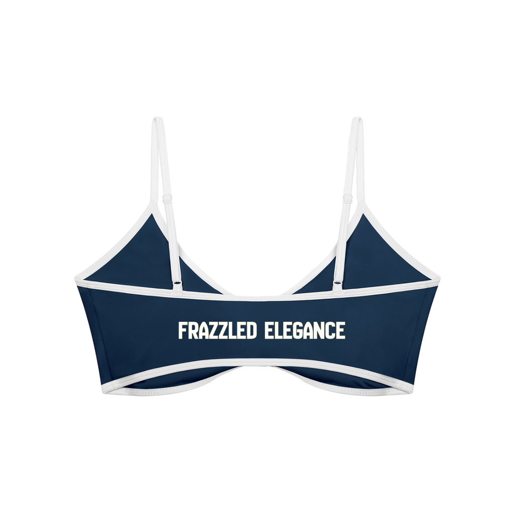 Women's Color Block Ruched V-Neck Sports Bra