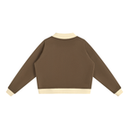 Women’s Mock Neck Crewneck Sweatshirt