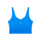 Women's V-Neck Yoga Sports Bra