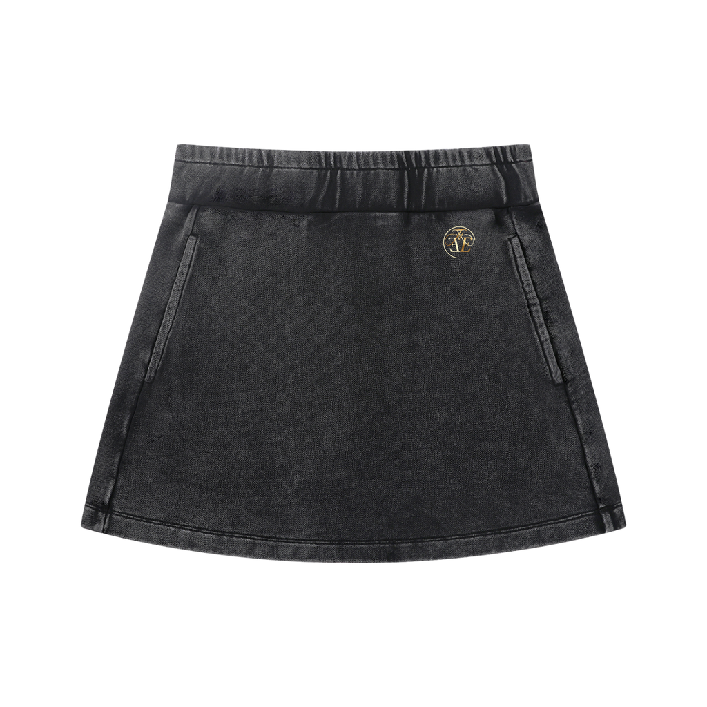 Women's Mineral Wash Mini Skirt